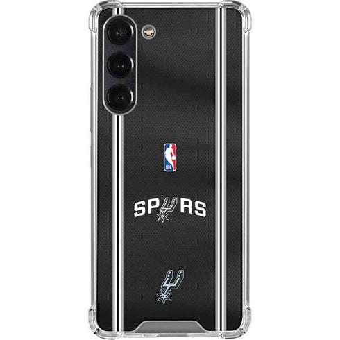 NBA San Antonio Spurs Jersey Galaxy S24 FE Clear Case